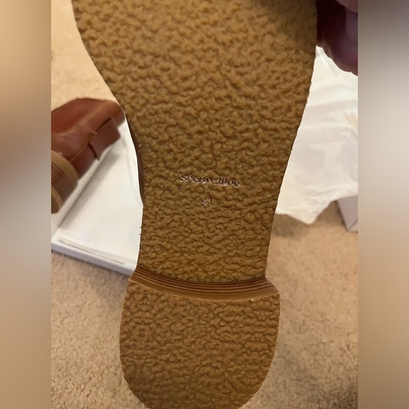 See by Chloe Tan Bonni Chelsea Boots new in box IT41 - Picture 9 of 11